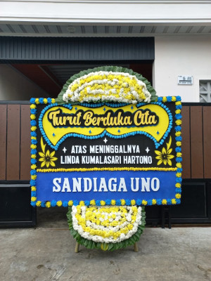 Papan Bunga Duka di Egiam